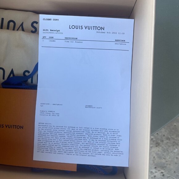 Louis Vuitton Time Out Sneaker Denim - Picture 5 of 14